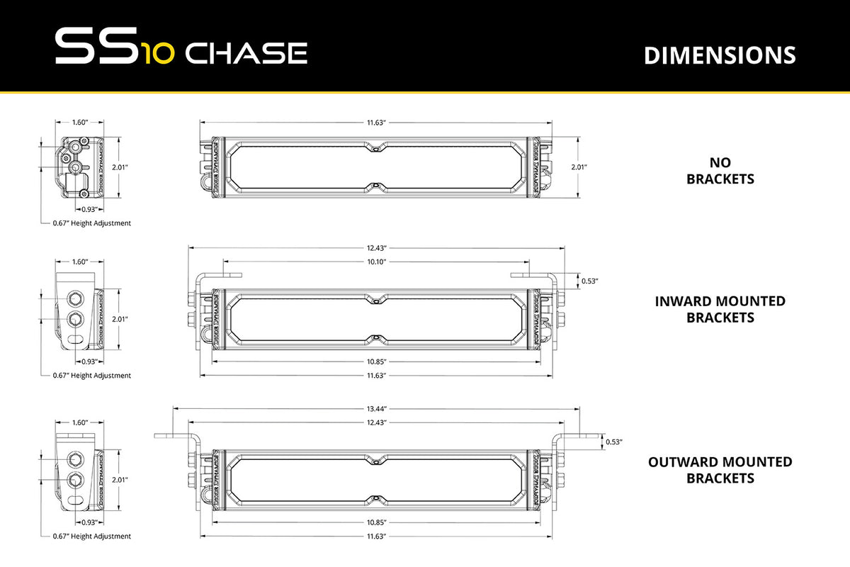 SS10 LED Chase Light Diode Dynamics